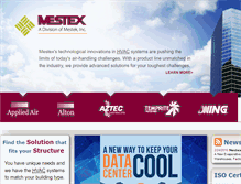 Tablet Screenshot of mestex.com